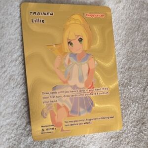 Lillie Trainer Supporter Card